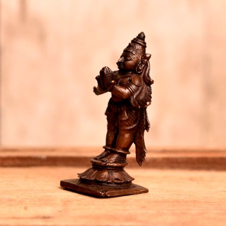 Indian Lord Garuda Copper Statue for Decoration